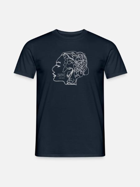 Rupi Kaur Light - Men's T-Shirt - navy