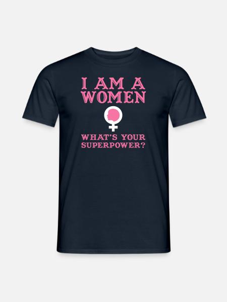 Internationaler Frauentag - 8. März - Geschenkidee - Männer T-Shirt - Navy