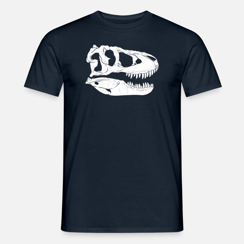Tarbosaurus Fossil - Männer T-Shirt - Navy