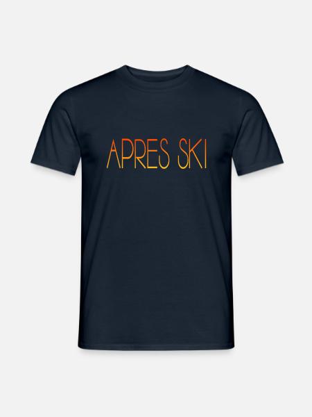 Apres Ski Team - Männer T-Shirt - Navy