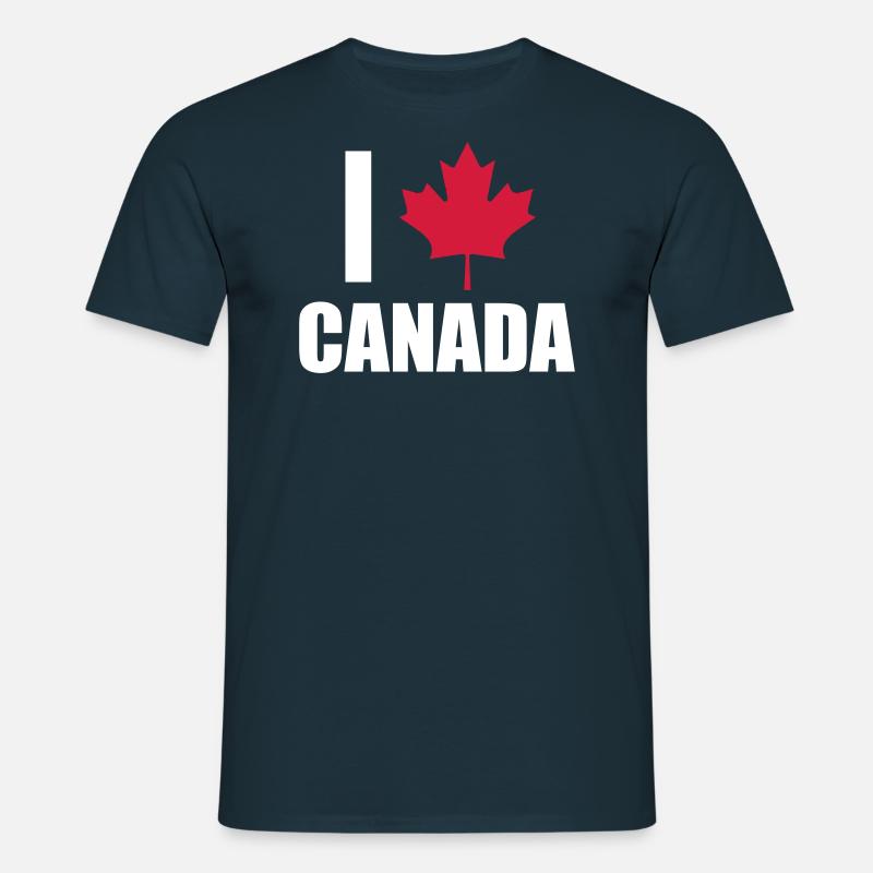 Canada - Männer T-Shirt - Navy