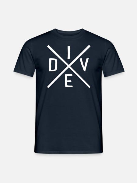 dive - Men's T-Shirt - navy