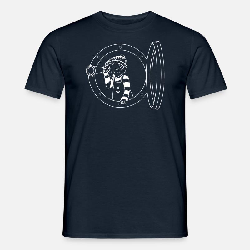 Matrose der Sohn - Männer T-Shirt - Navy