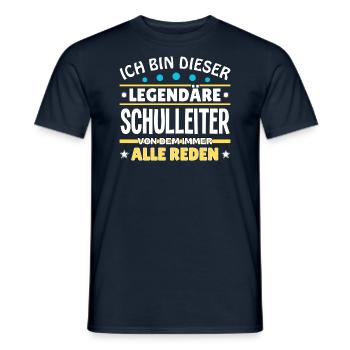 Je suis ce directeur légendaire - T-shirt homme - marine - Devant - AI Model Male 178 light (178cm)