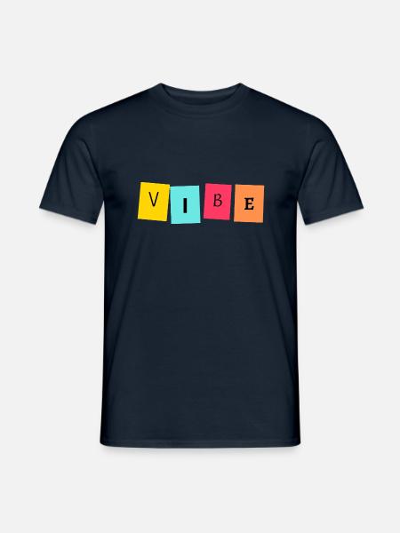 Design moderne pour une ambiance d’apparence élégante - T-shirt homme - marine