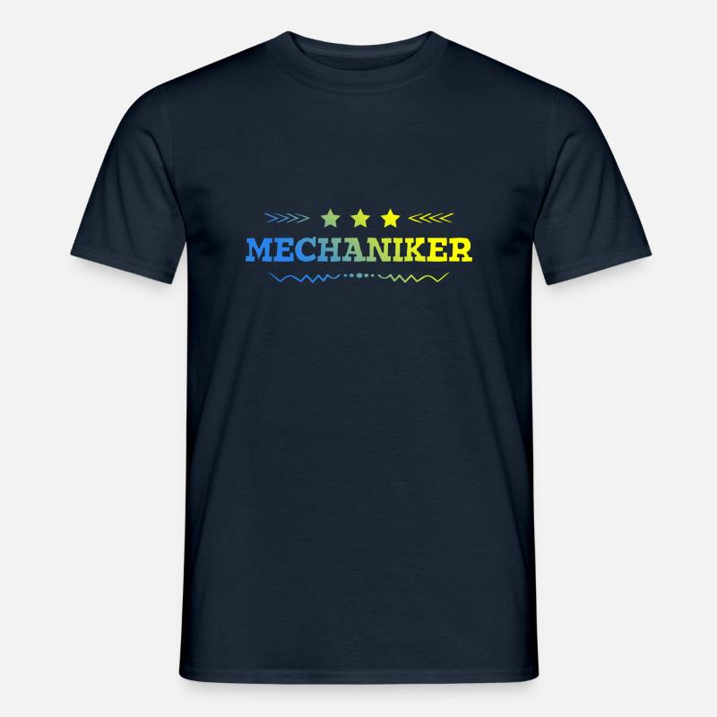 Mechaniker Beruf - Männer T-Shirt - Navy