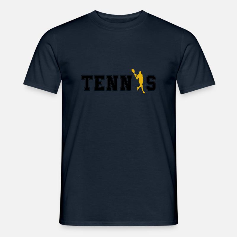 tennis - Männer T-Shirt - Navy