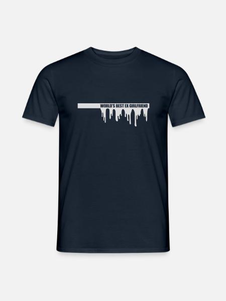 World's Best Ex Girlfriend - Men's T-Shirt - navy