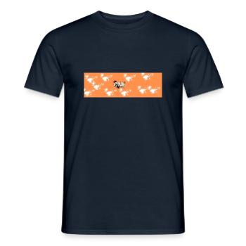 ONE LIFE - T-shirt homme - marine - Devant - AI Model Male 178 light (178cm)