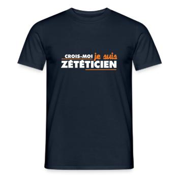 Crois-moi - T-shirt homme - marine - Devant - AI Model Male 178 light (178cm)