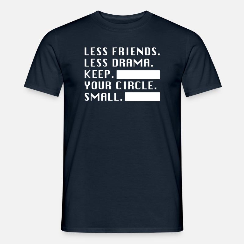 Small Circle - Männer T-Shirt - Navy