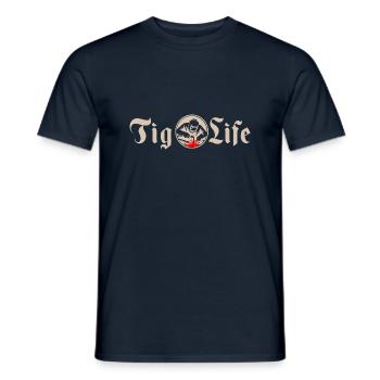 Tig Life - Schweißer Schweißen Schweißeisenbauer - Männer T-Shirt - Navy - Vorne - AI Model Male 178 light (178cm)
