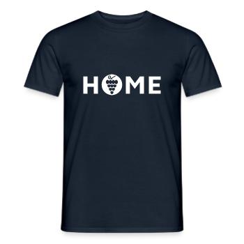 Wine house, winery, vine - Men's T-Shirt - navy - Front - AI Model Male 178 light (178cm)
