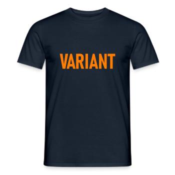 Variant Loki Timetravel Shirt - T-shirt homme - marine - Devant - AI Model Male 178 light (178cm)