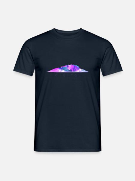 Digital - Men's T-Shirt - navy