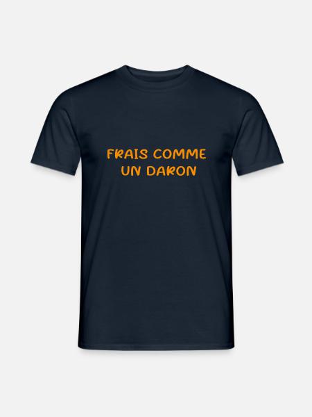 frais comme un daron - T-shirt homme - marine