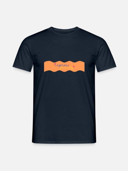 Express Yourself - Men's T-Shirt - navy