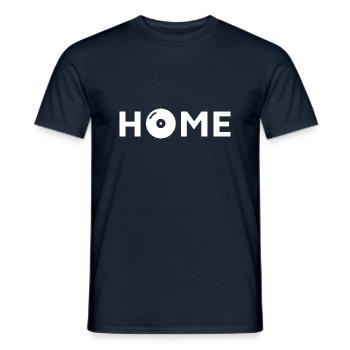 Party house, disco, music house - Men's T-Shirt - navy - Front - AI Model Male 178 light (178cm)