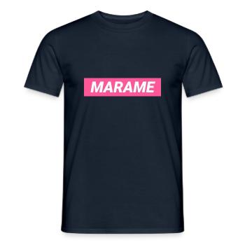 Marame Grenoble Femme - T-shirt homme - marine - Devant - AI Model Male 178 light (178cm)