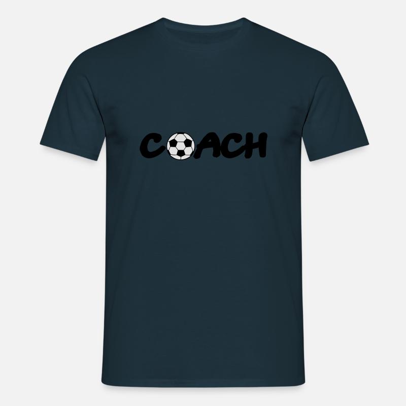 coach - Männer T-Shirt - Navy
