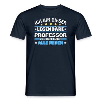 Je suis ce professeur légendaire - T-shirt homme - marine - Devant - AI Model Male 178 light (178cm)