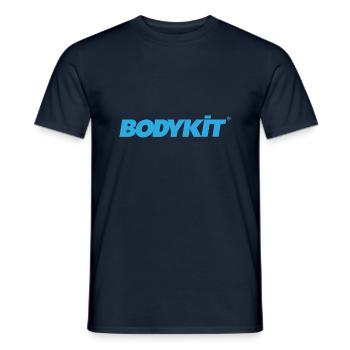 Blue bodykit design / Auto tuning design - T-shirt homme - marine - Devant - AI Model Male 178 light (178cm)