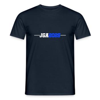 Jga 2025 - Männer T-Shirt - Navy - Vorne - AI Model Male 178 light (178cm)