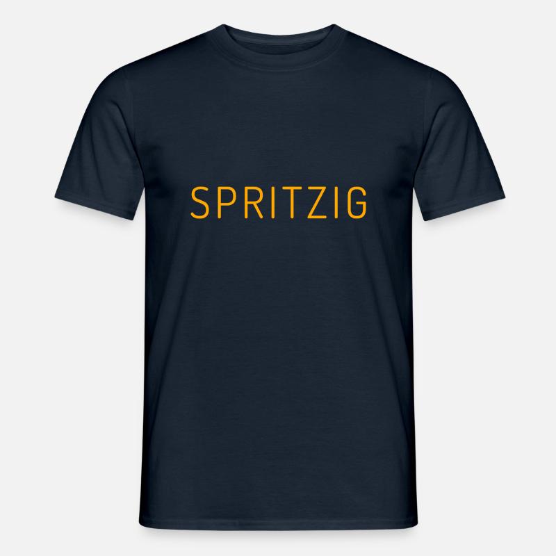Spritzig Aperölchen - Männer T-Shirt - Navy