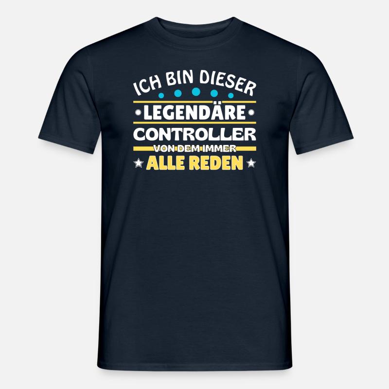 Ich bin dieser legendäre Controller - Männer T-Shirt - Navy