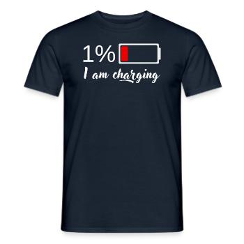 EB5CAD46 DC6C 4B88 8B52 F807A5E6B29E - Männer T-Shirt - Navy - Vorne - AI Model Male 178 light (178cm)