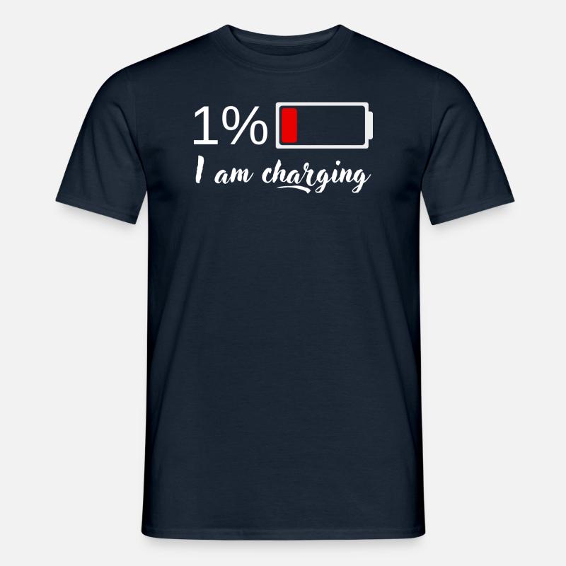 EB5CAD46 DC6C 4B88 8B52 F807A5E6B29E - Männer T-Shirt - Navy