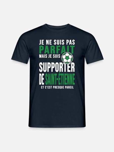 supporters football Saint étienne Club Stéphanois - T-shirt homme - marine