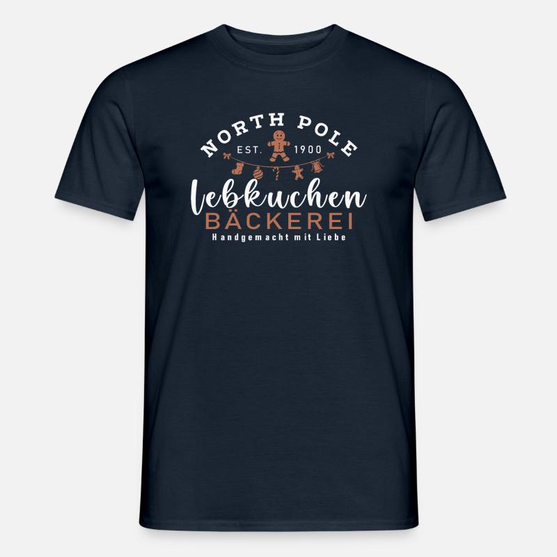 Lebkuchen - Männer T-Shirt - Navy