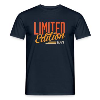 Millésime 1971 - T-shirt homme - marine - Devant - AI Model Male 178 light (178cm)