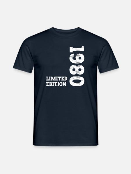 Vintage 1980 - Männer T-Shirt - Navy