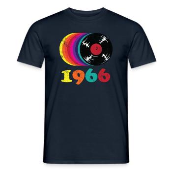 Millésime 1966 - T-shirt homme - marine - Devant - AI Model Male 178 light (178cm)