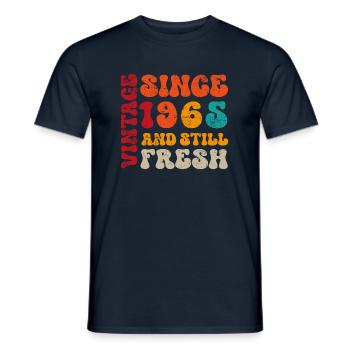 Millésime 1965 - T-shirt homme - marine - Devant - AI Model Male 178 light (178cm)