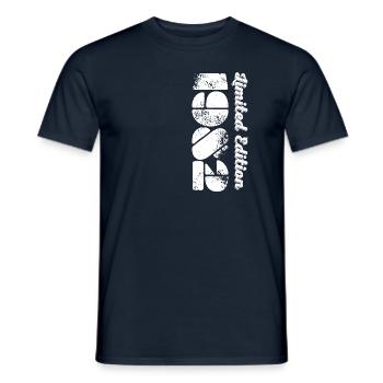 Millésime 1982 - T-shirt homme - marine - Devant - AI Model Male 178 light (178cm)