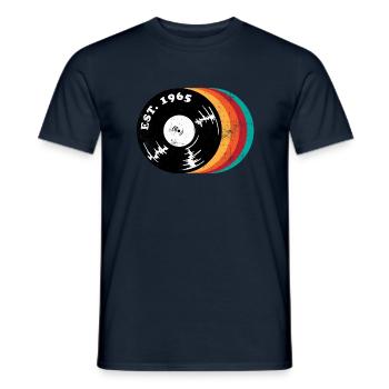 Millésime 1965 - T-shirt homme - marine - Devant - AI Model Male 178 light (178cm)