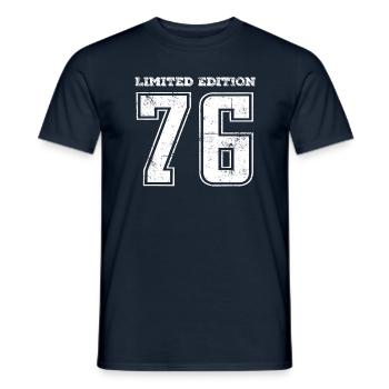 Millésime 1976 - T-shirt homme - marine - Devant - AI Model Male 178 light (178cm)