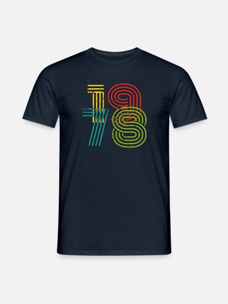 Vintage 1978 - Männer T-Shirt - Navy