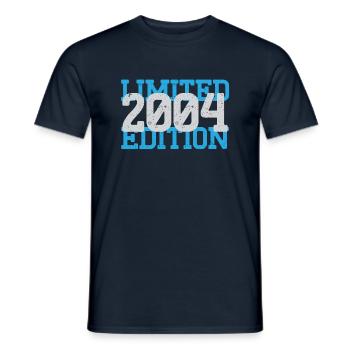 Millésime 2004 - T-shirt homme - marine - Devant - AI Model Male 178 light (178cm)