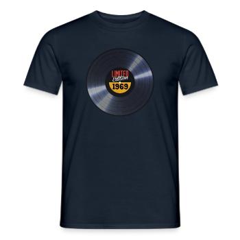 1969 Vintage Vintage Birthday Gift - Men's T-Shirt - navy - Front - AI Model Male 178 light (178cm)