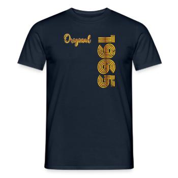 Millésime 1965 - T-shirt homme - marine - Devant - AI Model Male 178 light (178cm)