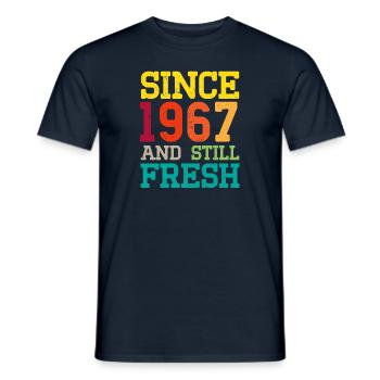 Millésime 1967 - T-shirt homme - marine - Devant - AI Model Male 178 light (178cm)
