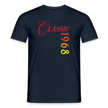 Millésime 1968 - T-shirt homme - marine - Devant - AI Model Male 178 light (178cm)