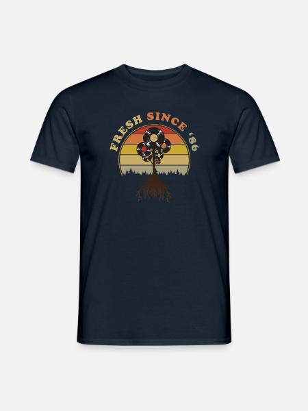 Vintage 1986 - Männer T-Shirt - Navy