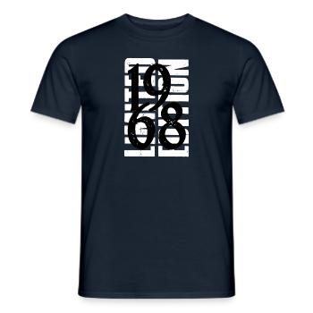 Millésime 1968 - T-shirt homme - marine - Devant - AI Model Male 178 light (178cm)