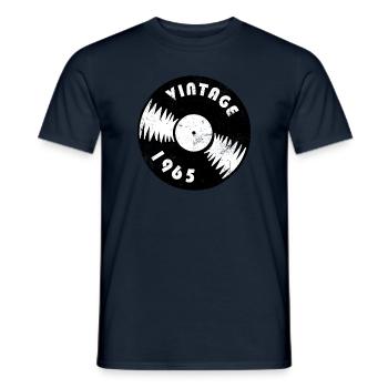 Millésime 1965 - T-shirt homme - marine - Devant - AI Model Male 178 light (178cm)