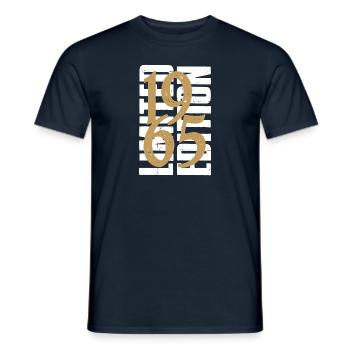 Millésime 1965 - T-shirt homme - marine - Devant - AI Model Male 178 light (178cm)